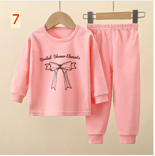 24HA178.23 - SET 2 BỘ COTTON MẶC NHÀ CHO BÉ