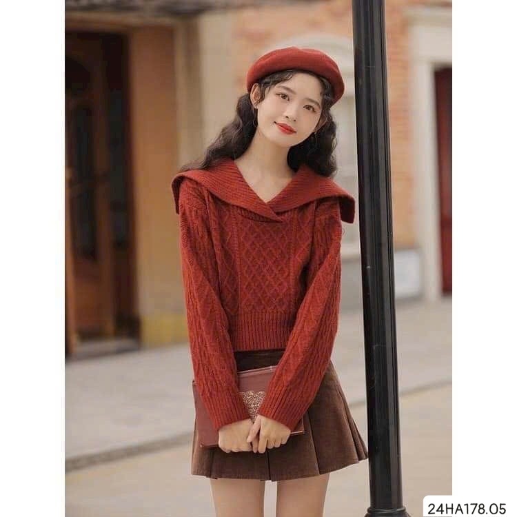 24HA178.05 - ÁO LEN THUỶ THỦ