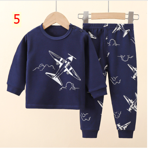 24HA178.23 - SET 2 BỘ COTTON MẶC NHÀ CHO BÉ