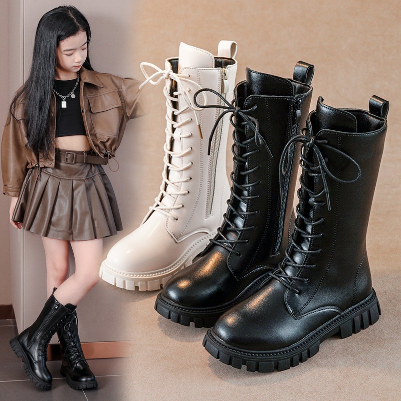 24HA178.32 - BOOT CỔ CAO DÂY BUỘC CÁ TÍNH