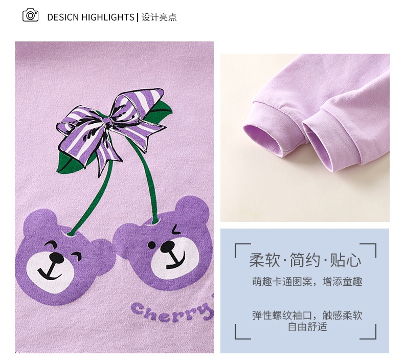 24HA178.23 - SET 2 BỘ COTTON MẶC NHÀ CHO BÉ