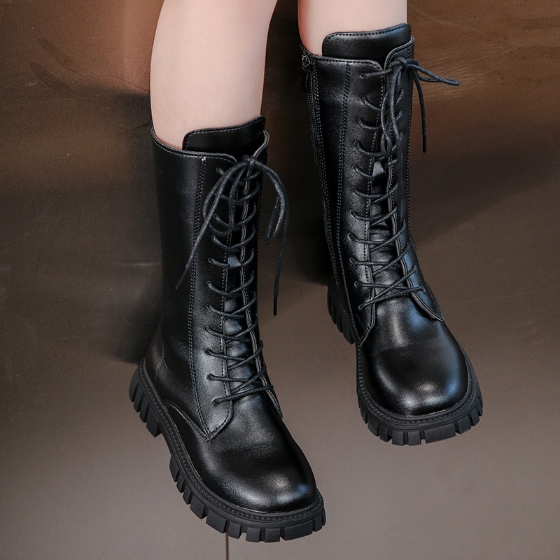 24HA178.32 - BOOT CỔ CAO DÂY BUỘC CÁ TÍNH