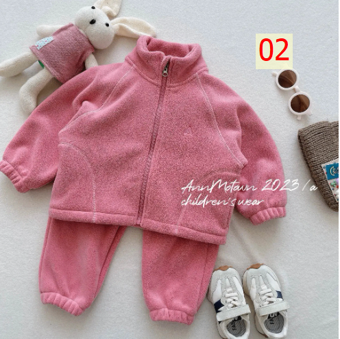 24HA178.11 - BỘ LÔNG LÌ KÉO KHÓA CHO BÉ
