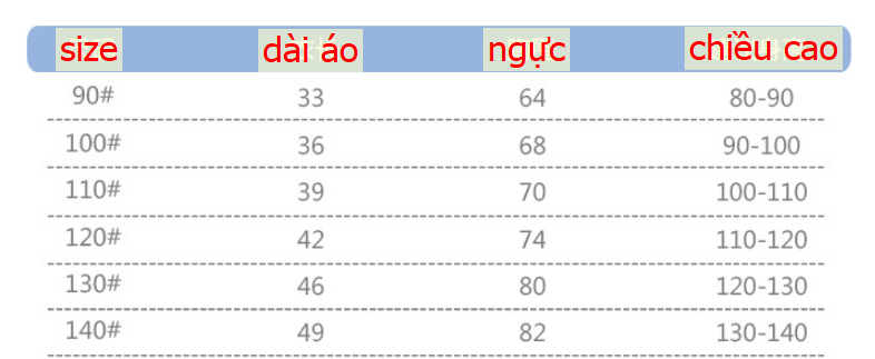 24HA178.27 - GILE LÔNG CHO BÉ