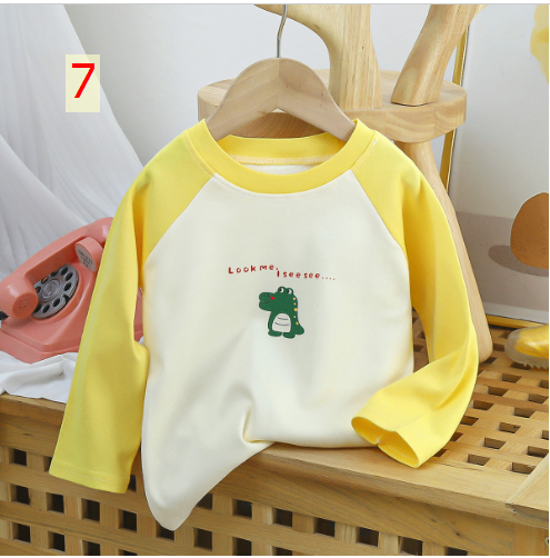 24HA178.25 - SET 2 ÁO COTTON CHO BÉ