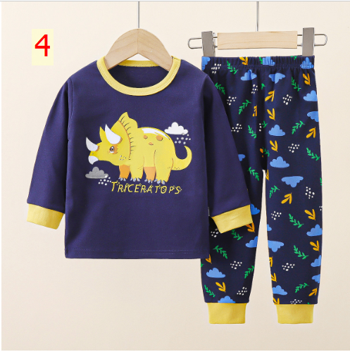 24HA178.23 - SET 2 BỘ COTTON MẶC NHÀ CHO BÉ