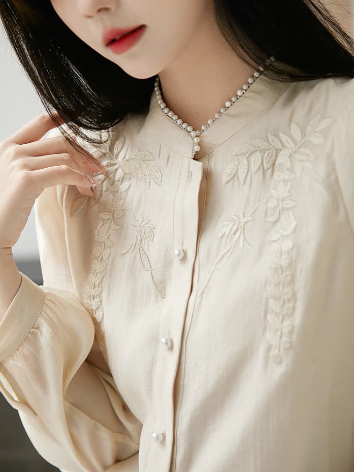 24HA188.26 - SƠ MI TENCEL NỮ