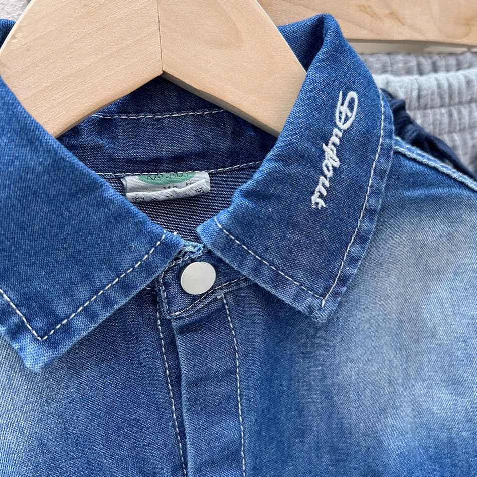 24HA198.06 - ÁO SƠ MI DENIM KACADY
