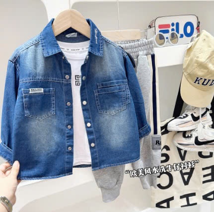 24HA198.06 - ÁO SƠ MI DENIM KACADY