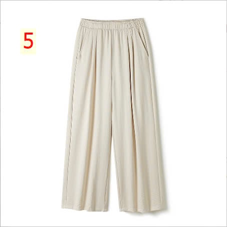 24HA188.11- QUẦN ỐNG RỘNG CẠP CHUN NỮ