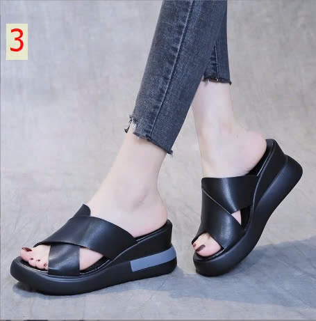 24HA188.19- SANDAL NỮ ĐỘN ĐẾ