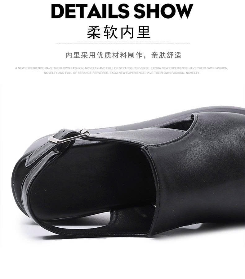 24HA188.19- SANDAL NỮ ĐỘN ĐẾ