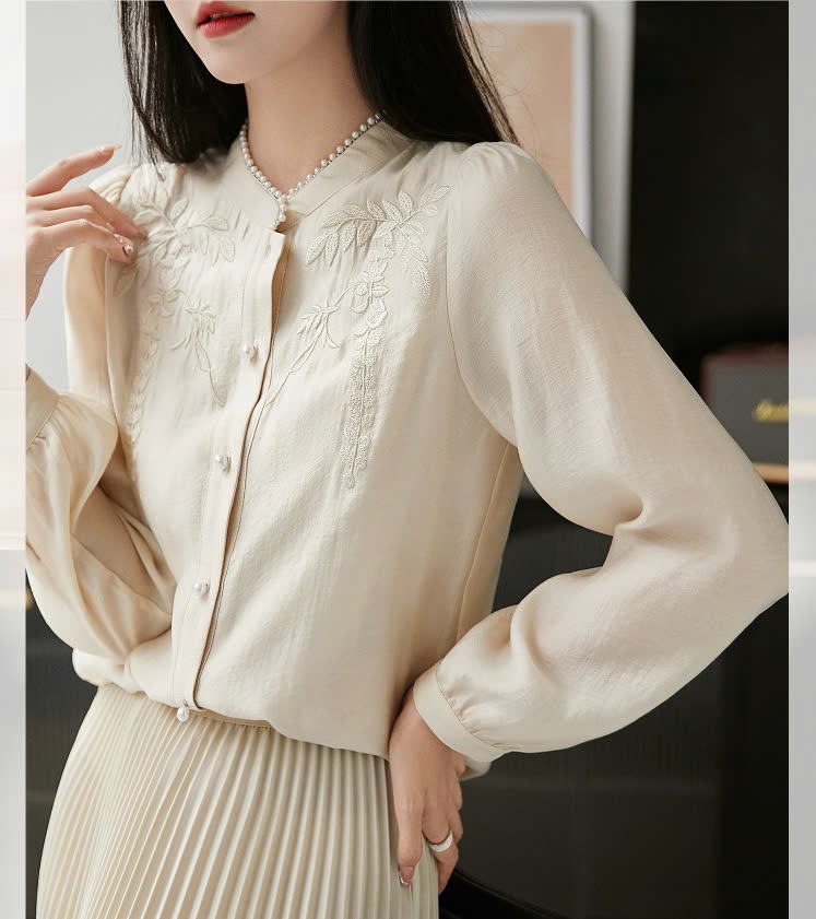 24HA188.26 - SƠ MI TENCEL NỮ