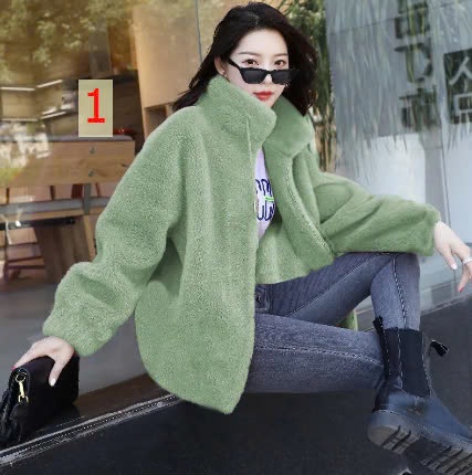 24HA198.08 - ÁO KHOÁC LÔNG CHO NỮ