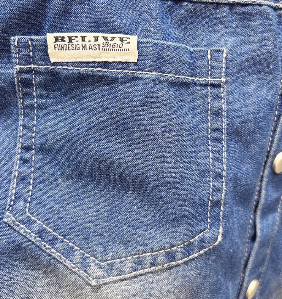 24HA198.06 - ÁO SƠ MI DENIM KACADY
