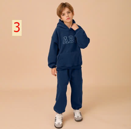 24HA188.30 - BỘ NỈ LÔNG CỪU ABC CHO BÉ
