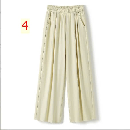 24HA188.11- QUẦN ỐNG RỘNG CẠP CHUN NỮ