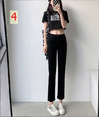 24HA198.13 - QUẦN JEAN ỐNG SUÔNG