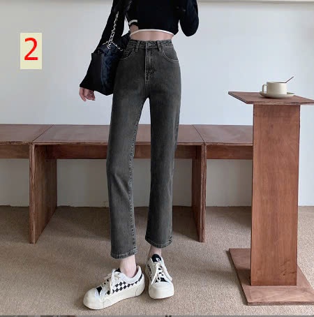 24HA198.13 - QUẦN JEAN ỐNG SUÔNG