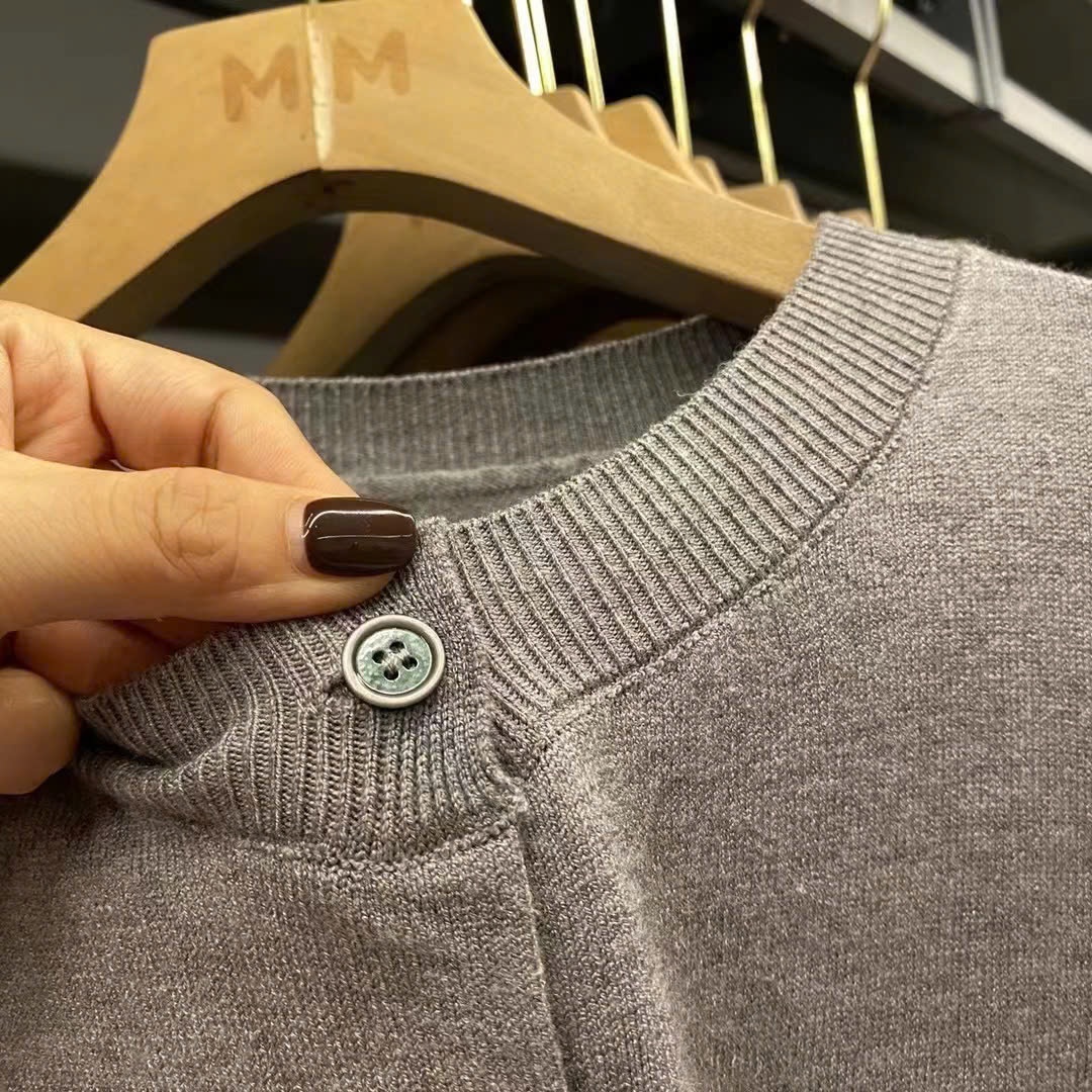 24HA198.30 - ÁO LEN CARDIGAN UNL QIO