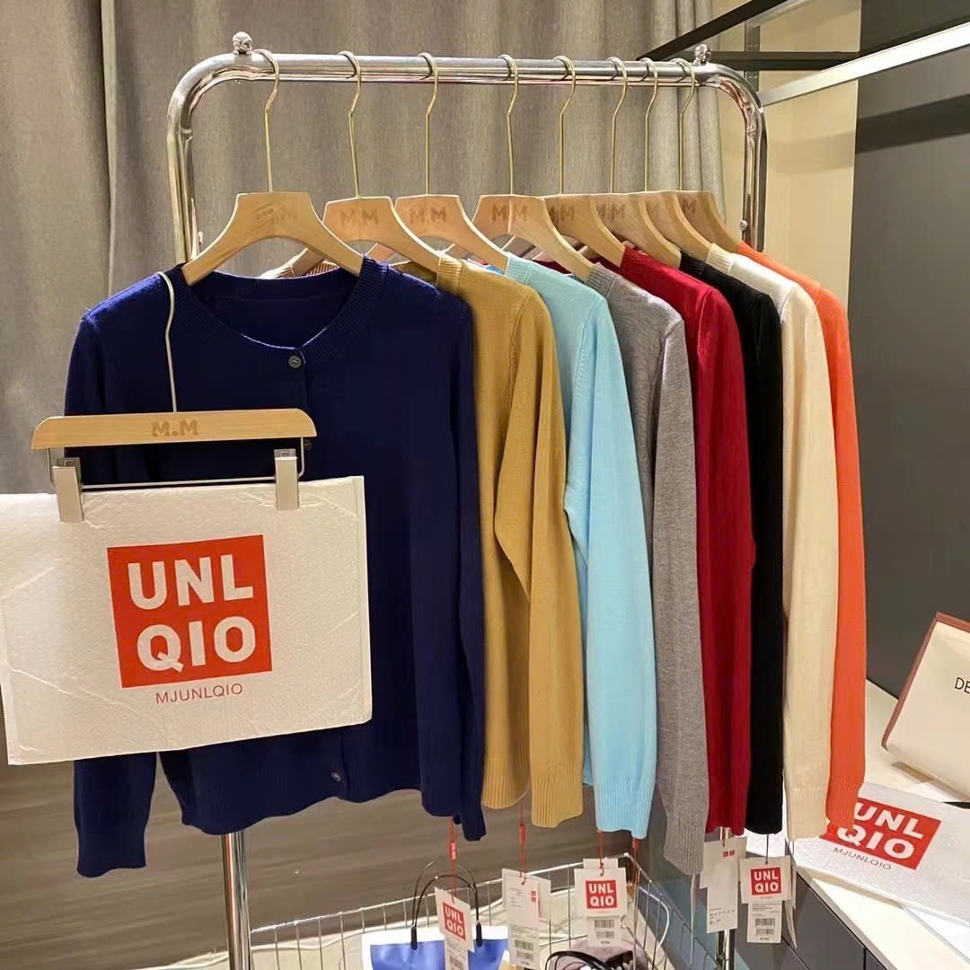 24HA198.30 - ÁO LEN CARDIGAN UNL QIO