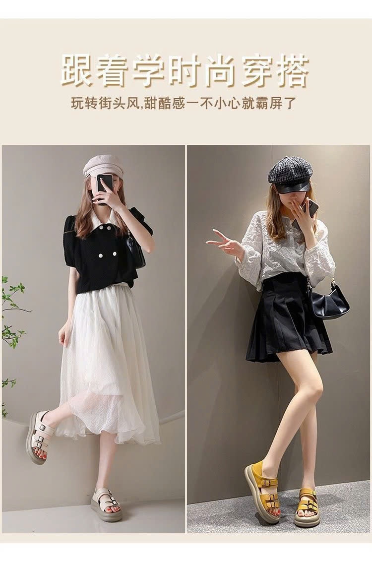 24HA198.20 - SANDAL ĐẾ MỀN CHO NỮ