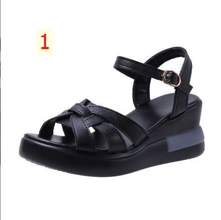 24HA198.17 - SANDAL ĐẾ XUỒNG CHO NỮ