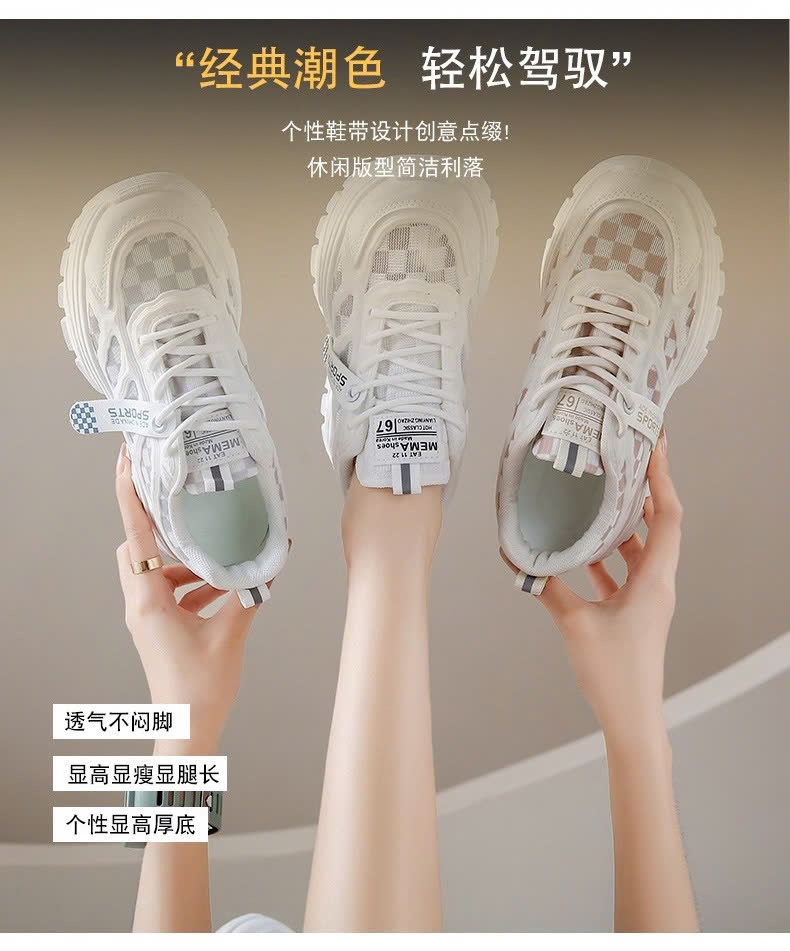24HA208.08 - GIÀY NỮ THOÁNG KHÍ