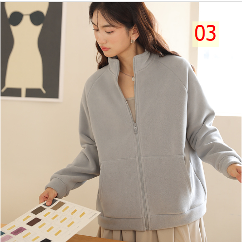 24HA208.20 - ÁO KHOÁC LÔNG CỪU NỮ QUẨNG CHÂU CAO CẤP