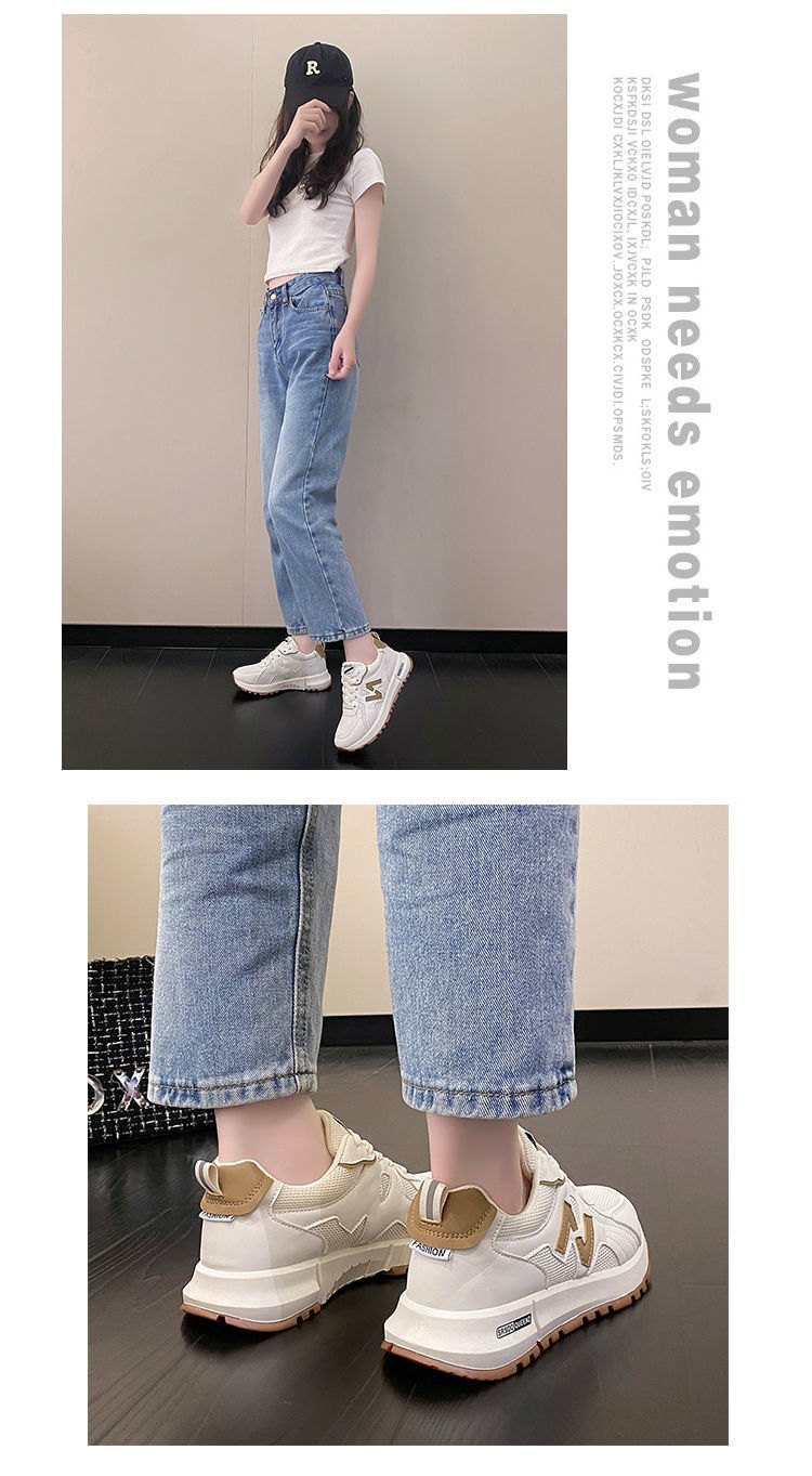 24HA218.19 - GIÀY THỂ THAO PHA LƯỚI