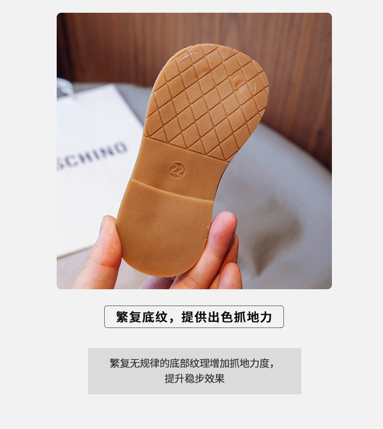 24HA218.15 - SANDAL THỎ CÀ RỐT CHO BÉ