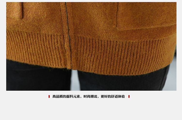 24HA218.16 - ÁO KHOÁC LEN CARDIGAN CÓ MŨ CHO NỮ