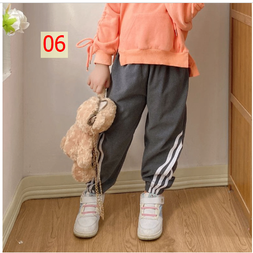 24HA218.08 - SET 2 QUẦN NỈ THỂ THAO CHO BÉ