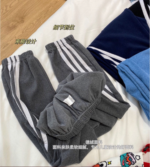 24HA218.08 - SET 2 QUẦN NỈ THỂ THAO CHO BÉ
