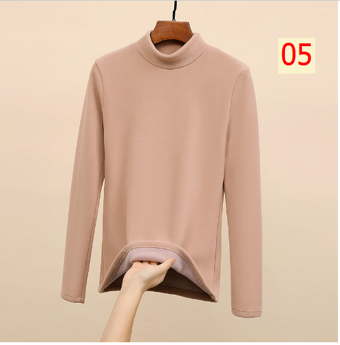 24HA228.08 - ÁO NỈ LÓT LÔNG CHO NỮ