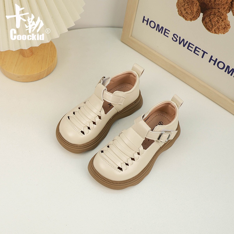 24HA228.13 - GIÀY SANDAL DÂY ĐẾ MỀM BÉ GÁI