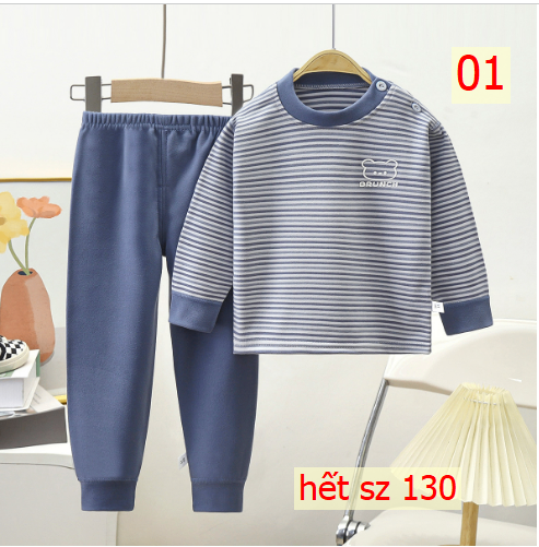 24HA228.06 - BỘ KẺ MẶC NHÀ CHO BÉ STYLE HQ