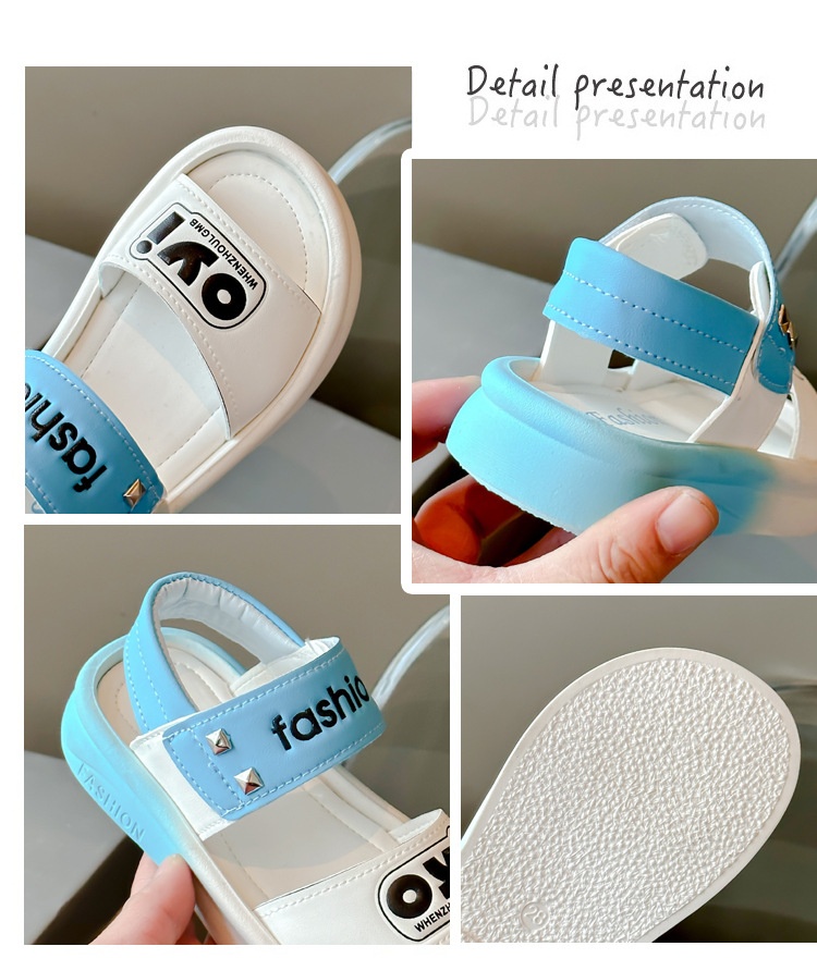 24HA228.07 - SANDAL BÉ GÁI
