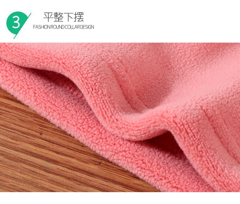 24HA228.01 - ÁO NỈ LÔNG CỔ 3P CHO BÉ