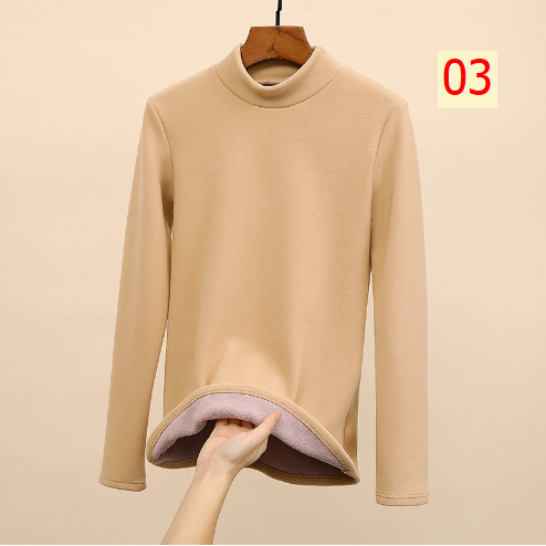 24HA228.08 - ÁO NỈ LÓT LÔNG CHO NỮ