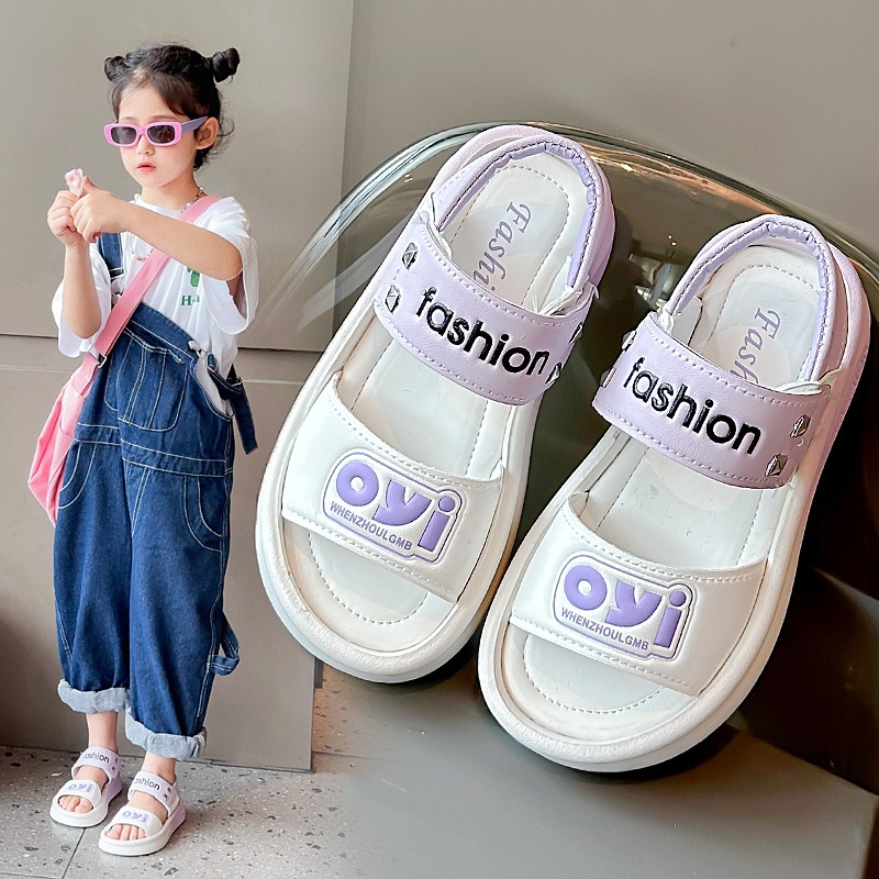 24HA228.07 - SANDAL BÉ GÁI