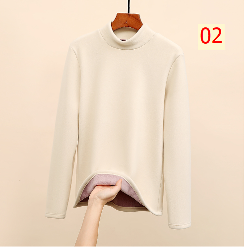 24HA228.08 - ÁO NỈ LÓT LÔNG CHO NỮ
