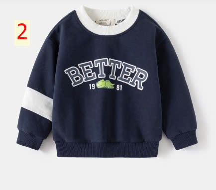 24HA238.27 - ÁO NỈ BETTER BÉ TRAI WELLKIDS