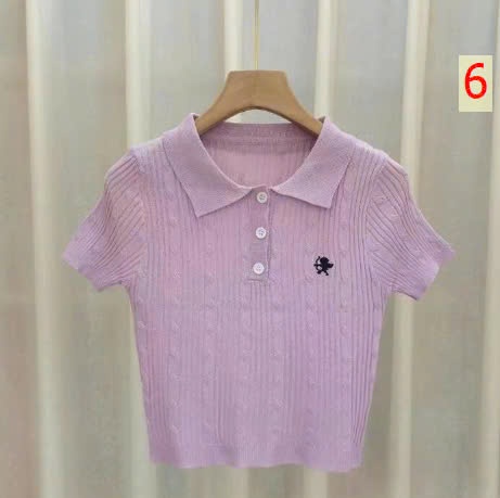 24HA238.19 - ÁO LEN CỘC MONGTEGHI THÊU NƠ NGỰC