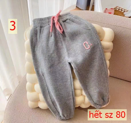 24HA238.31 - QUẦN NỈ CHỮ C BÉ GÁI