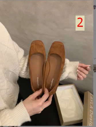 24HA238.16 - GIÀY BÚP BÊ DA LỘN