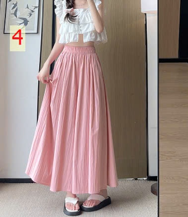 24HA238.24 - QUẦN ỐNG RỘNG DÁNG VÁY