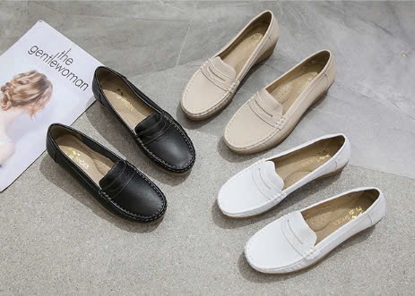 24HA248.13 - GIÀY MOCA DA MỀM