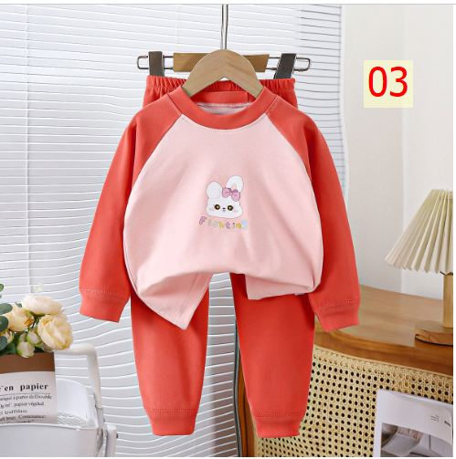 24HA248.01 - BỘ NỈ MẶC NHÀ CHO BÉ