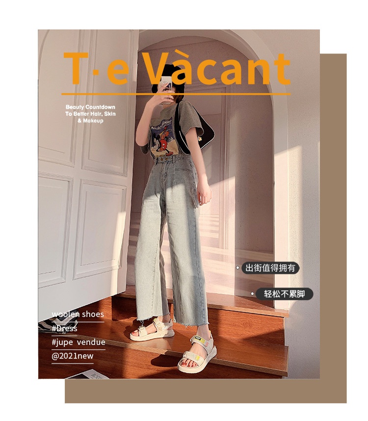 24HA248.07 - SANDAL ĐẾ BẰNG 2 QUAI NỮ